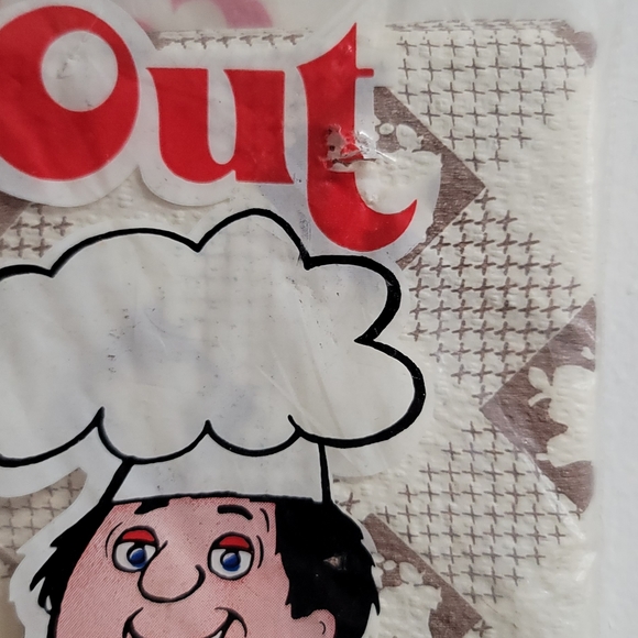 Vintage NEW ERVING Cook-Out DECORATOR TABLE COVER (54" X 96") 40 SQ FT 1981 - Picture 4 of 5